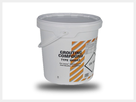 Ember grouting compound untuk instalasi Lineas di cuaca dingin