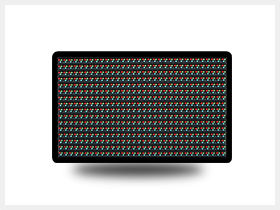 Papan Variable Message Sign LED RGB